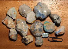 BLACK OPAL ROUGH - 99 gm. nobbie parcel - Lightning Ridge Australia