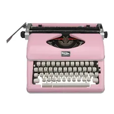 Royal Classic Manual Typewriter Pink