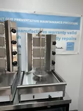 3 Burner Vertical Broiler Shawarma Trompo