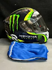 HJC Motorcycle Helmet RPHA 11 Pro Monster Energy Full Face Size M 57-58cm