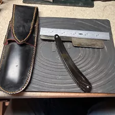 Custom Handmade Wet Shave/Barber/Salon Damascus Steel Straight Razor Sheath