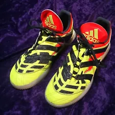 Sz 11 Rare Adidas Predator Accelerator Yellow Boost Mania Precision Shoes Nice!