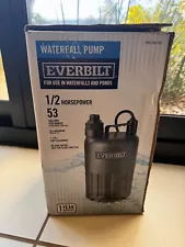 Everbilt 1/2 HP Waterfall Submersible Utility Pump SUP80-HD