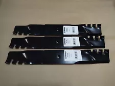 3 New HD Mulching Blades For 52" Grasshopper Woods 320236 320237 320239 70104