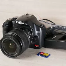 Canon EOS Rebel XSI 12MP DSLR Camera W 18-55mm Lens *SHUTTER 6,650* Fine/Tested