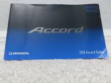 2015 Honda Accord Sedan Owners Manual