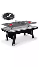 NHL 80” Power Play 2-in-1 Air Hockey Table with Table Tennis Top,