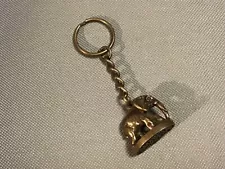 Vintage new unused Brass key chain for AMARULA CREAM LIQUEUR, from South Africa