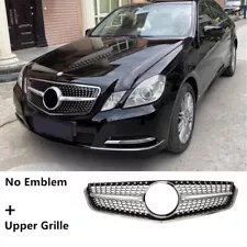 Fit For E550 E350 E-Class Coupe Diamond Silver Grille 2010-2013 AMG Look Style