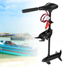 45/58/65LBS 12V Electric Outboard Trolling Motor Fishing Boat Thrust Engine 40cm