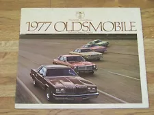 NOS 1977 Oldsmobile Dealer Sales Brochure 77 Old Omega Cutlass S 442 Starfire GT (For: More than one vehicle)