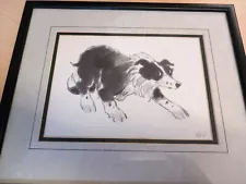 Sir Kyffin Williams print of Collie CHARITY SALE