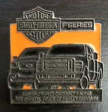 Harley Davidson Pin Truck Ford F-Series 2008 Pinback