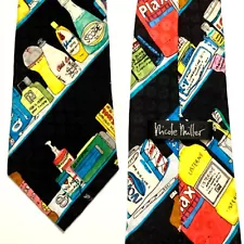 Nichole Miller Men's Silk Tie Medicine Cabinet