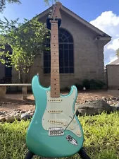 MINT Fender Stratocaster Mod Shop Mystic Seafoam Green Electric Guitar Custom