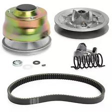 Drive Driven Clutch Belt Kit for Yamaha G2-G22 4 Cycle Gas Golf Cart 1985-2006 (For: Yamaha)