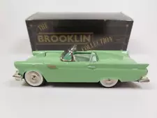 Brooklin BRK 13a - 1957 Ford Thunderbird Convertible - Green - 99% Mint Boxed!