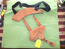 HOX/XOH?? RH Leather Shoulder Holster Walther PPK or Similar Pistol -Horiz/Vert