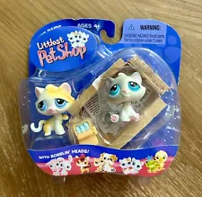 New Littlest Pet Shop LPS Authentic Kitten Cat 52 53 Pet Pairs