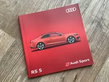 AUDI RS5 2018 MY Sales Brochure 06/2017 - UK Market (60 pages) Mint Condition