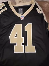 Alvin Kamara New Orleans Saints Nike Game Player Jersey Men's 2024 NFL #41