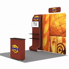 10ft Custom Trade Show Displays Booth Expo Exhibition Sets All Included