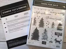 Stampin' Up! TREES FOR SALE & TREE LOT DIES .....Camper, Doggie, Trees Rare