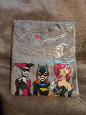 Graphitti Designs SEALED Animated Batgirl Harley Quinn Poison Ivy T Shirt Size L