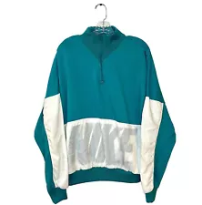 RARE Vintage Nike Women's Pull Over 1/4 Zip Squid Game Colorway OVERSIZED Jacket