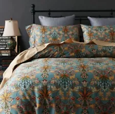 Floral King Size Comforter Set for King Bed Farmhouse Boho Bedding Comforter Set