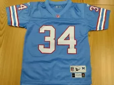 Earl Campbell #34 Houston Oilers Vintage Throwback Jersey Medium