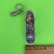 Rare 1999 Hulk Hogan WCW Skateboard Keychain NWO. 25 Years Old But Never Used.