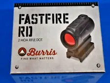 NEW Burris Fastfire RD 2 MOA Rifle Dot Item #300260