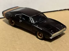 1/64 Hot Wheels 1968 Dodge Charger All Diecast Worth It For Rubber Tyres