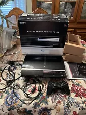 PlayStation 3 60GB CECHA01 PS1/2 Backwards Compatible PS3 CIB Tested COMPLETE