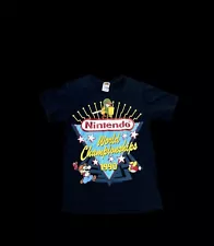 Vintage Nintendo World Championships 1990 T Shirt 2002 Y2k Competition Sz S