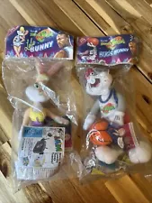 McDonadls Space Jam Plush 1996- Bugs Bunny- Lola Bunny