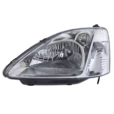 Headlight For 2002-2003 Honda Civic Si SiR Models 3Door Hatchback Left (For: 2003 Honda Civic Si)