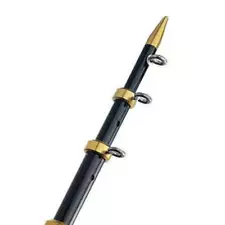 Taco OT-0551BKA186 Aluminum Black and Gold 18' Tele-Outrigger