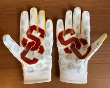 USC Trojans Superbad Football Gloves Nike NCAA NWT MSRP $65