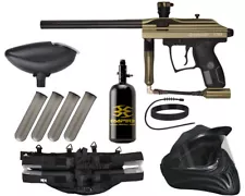 NEW KINGMAN SPYDER XTRA LEGENDARY PAINTBALL GUN PACKAGE COMPLETE KIT - OLIVE