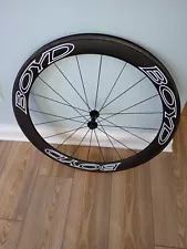 Boyd Cycling Carbon front wheel rim 700C rim brake 60mm deep clincher