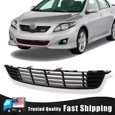 For 2009 2010 Toyota Corolla 1.8L Factory Style Mesh Front Bumper Lower Grille (For: 2009 Toyota Corolla)