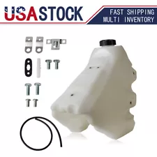 Oversized 3.2 Gal Fuel Gas Tank White For Suzuki DRZ400E DRZ400S 2000-2017