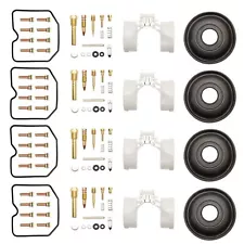 4 Carburetor Repair Kit Diaphragm Float FOR Kawasaki Eliminator 600 ZL600A 86-87 (For: Kawasaki Eliminator 600)