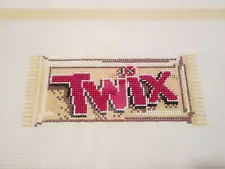 TWIX CANDY BAR-HANDPAINTED NEEDLEPOINT CANVAS