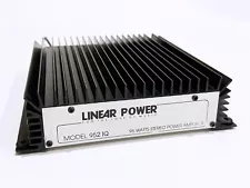 LINEAR POWER 952IQ SOUND QUALITY POWER AMPLIFIER ~ FULLY RECAPPED!