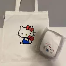 Bag Kitty Sweet Appendix Hello Kitty Tote & ORBIS Not for Sale Pouch Japanese se