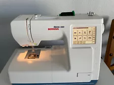 Bernina Deco 330 Embroidery Machine with software Update V 1.2 Great condition.