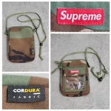 Supreme Utility Pouch Camoflauge Nylon Cordura SS19 Shoulder Bag Crossbody Camo